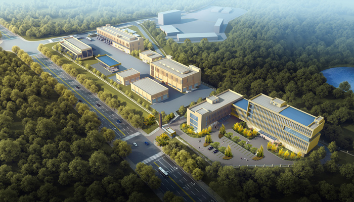 危险化学品包装物检验检测及产品研发（荆门）基地建设项目鸟瞰图