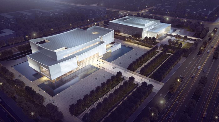 新洲区文化中心建设工程